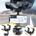 thumbnail image 1 of Clearance!Universal Car Phone Mount Holder-Adjustable Rear View Mirror Mobile Phone Stand for Hands-Free Navigation & Secure Driving,Multi-Angle Dashboard/Windshield Clip, 1 of 9