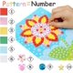 thumbnail image 4 of Kit de arte adhesivo de mosaico hecho a mano para niños, girasol, mariposa, velero, pájaro carpintero, globo aerostático, avión (paquete de 6), 4 of 5