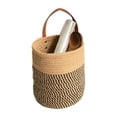 thumbnail image 2 of Xinyolin Hanging Basket Round Multi-purpose Woven Wall Rope Basket for Home, 2 of 8