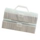 thumbnail image 2 of CAJA DE ALMACENAMIENTO DE TARJETAS DE INTERCAMBIO, Organizador de Tarjetas de Juego Transparente para la Oficina en Casa, 2 of 7