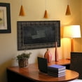 thumbnail image 2 of Feathered Accent Wall Mounted Chalkboard, 2 of 5