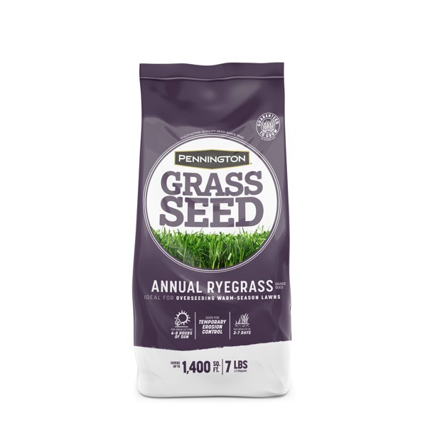Pennington Annual Ryegrass Grass Seed, for Quick Repair and Winter