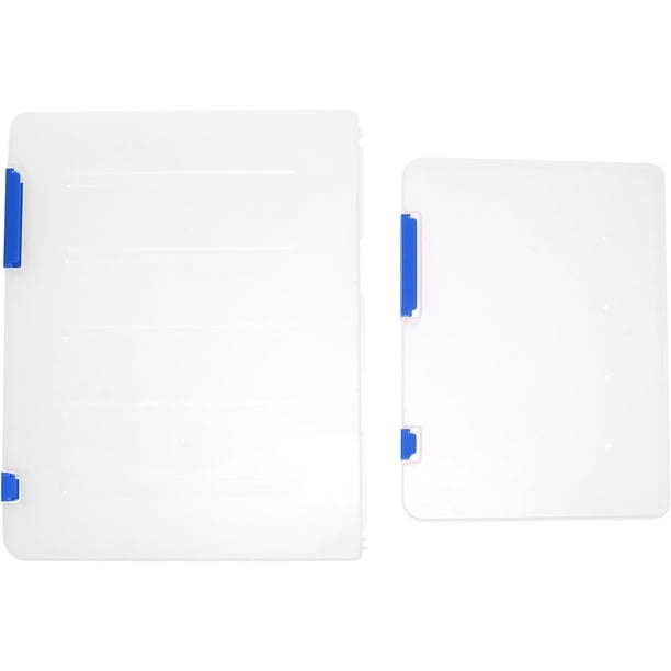 Cajas De Almacenamiento De Archivos 2 Unidades Caja Organizador De Documentos Transparente Para Oficina Y Hogar