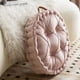 thumbnail image 2 of Nvzi Diamond Pattern Chair Pads with Handle Soft Comfy Velvet Seat Chair Cushion for Dining Chairs, Office Chairs, Hardwood Floors (Pink,Diameter 16), 2 of 5