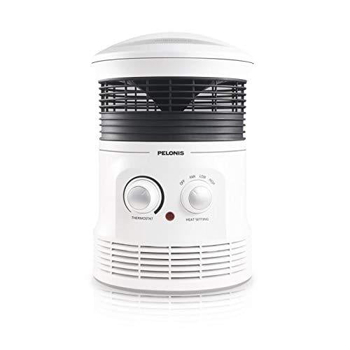Photo 1 of 
PELONIS PH-17P 1500W Fast Heating, Programmable Thermostat, Easy Control, Widespread Oscillation, Over Heating Tip-Over Switch Protection, 360-Degree Surround Fan Forced Heater (factory sealed)(opened to take photos)