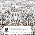 thumbnail image 2 of Christmas Quilt Set - Lightweight, Soft, All-Season - 2-Piece Holiday Floral Bedding Set (Twin / Twin XL, Woodland Deer), 2 of 6