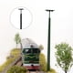 thumbnail image 4 of Billuyoard Modelo de luces de ferrocarril, accesorios de diseño de paisaje en miniatura, luz de pista, Mini decoraciones de paisaje de jardín, farola de Artesanía Verde (luz cálida) Billuyoard HA064488-05, 4 of 6