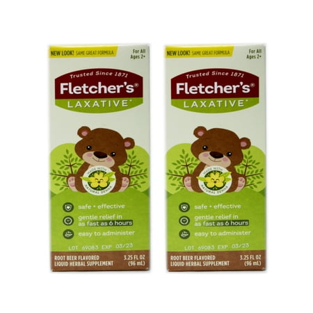 2 Pack - Fletcher's Laxative For Kids 3.25oz Each