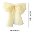thumbnail image 3 of karymi Christmas Decorations Snow Gauze Bows Christmas Tree Decorations Pendants Window Beauty Scene Layout Living Room Decor Big Savings Big Savings New & Trending, 3 of 6