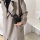 thumbnail image 4 of Bolso Superior Mini Monedero Cruz Cuerpo Cruzado para Mujeres Cáscara PU Cuero Color Sólido Embrague, 4 of 9