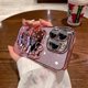 thumbnail image 2 of Nuevo gato lindo para iPhone14ProMAX funda de teléfono nuevo espejo de maquillaje de gato galvanizado 14 polvo de flash gradiente todo incluido, 2 of 4