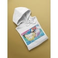 thumbnail image 3 of Image Conscious Elegant Chickens Hoodie Womens -Porter Hastings Designs, Female 3X-Large, 3 of 4