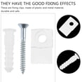 thumbnail image 4 of KAKOWELY Mirror Fixing Clips for Home Use 20 Sets Assorted Color Plastic and Metal Lightweight Compact,0.94"X0.39"X0.43", 4 of 4
