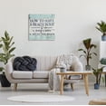 thumbnail image 2 of The Stupell Home Decor Collection How To Have A Beach Body Canvas Wall Art, 2 of 6