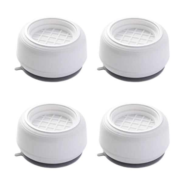 Juego de 4 almohadillas antivibración para lavadora, antideslizantes, para muebles, con base reductora de ruido. Base de plástico antivibración para electrodomésticos, mesas y sillas. 7 cm (2,76