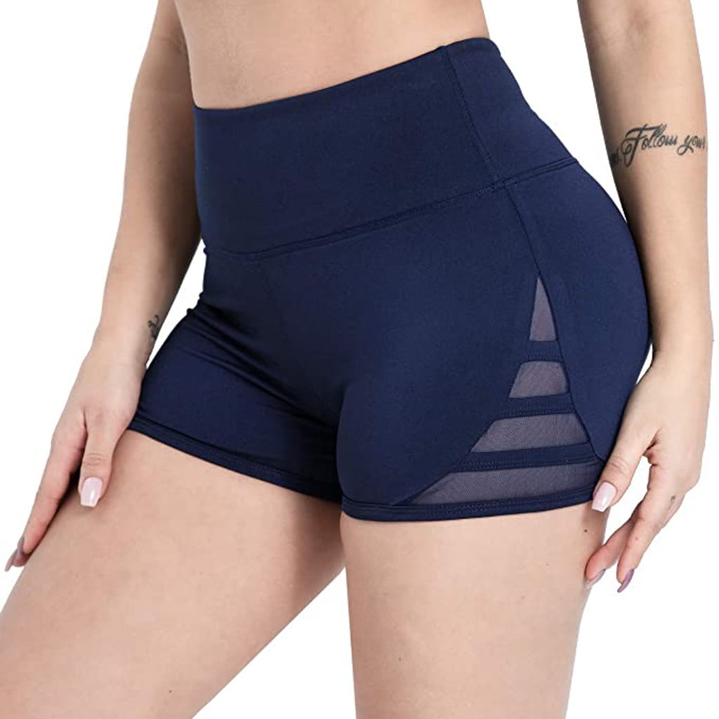 yoga shorts walmart