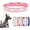 Pink, variant on Mumup Small Dog Collar, Bling Rhinestone Diamond Fancy Crystal Glitter Pretty Jewel Pet Puppy Collars for XXS XS Small Medium Large Breed Girl Female Dogs Cats
