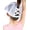 1 Tie Dye - Cotton Candy, variant on Girls Baseball Hat - Bee Happy - White