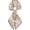 Beige Floral Fragments, variant on PTSPLLMY Relang Satin Scarf Mulberry Silk Printed Head Wrap Hair Band 7"" x 59""