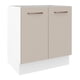 thumbnail image 1 of Mueble de Cocina 70 x 60 cm 2 Puertas (Sin Tablero) Blanco/Crema Agata Madesa, 1 of 5