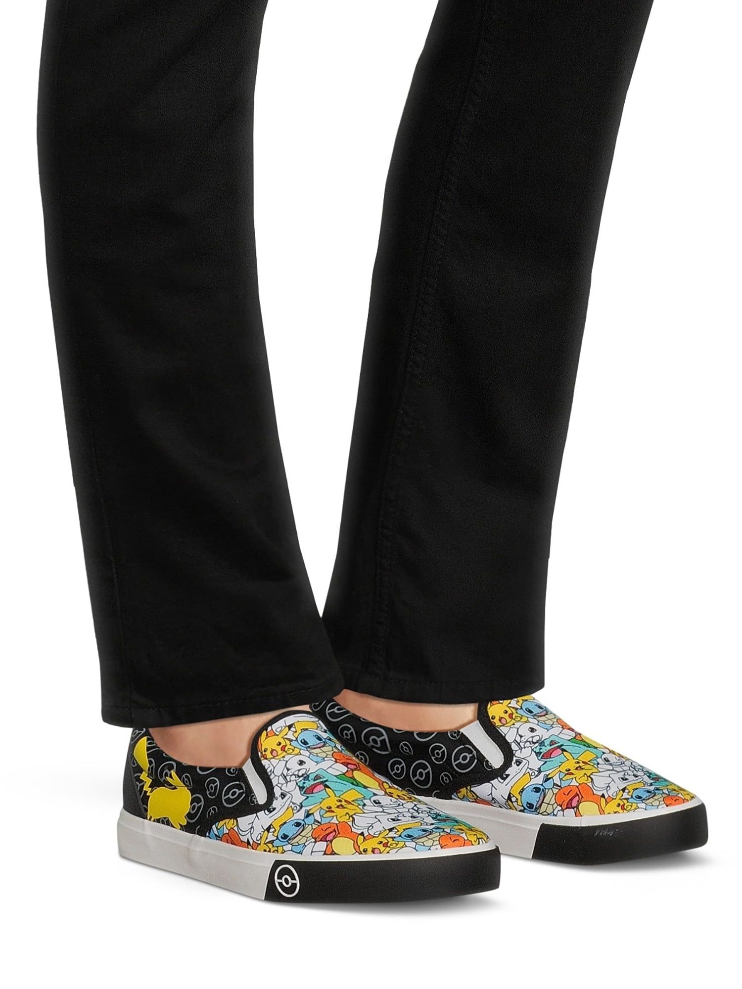 Pokemon Men s Canvas Slip On Shoes Walmart
