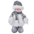 thumbnail image 1 of Juguete de muñeco de nieve muñeca de muñeco de nieve suave tela de poliéster retráctil encantador para regalo de Navidad para decoración de Navidad ANGGREK Otros, 1 of 8