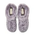 thumbnail image 2 of Dearfoams Cozy Comfort Women's Luxe Chenille Knit Clog Slippers, 2 of 5