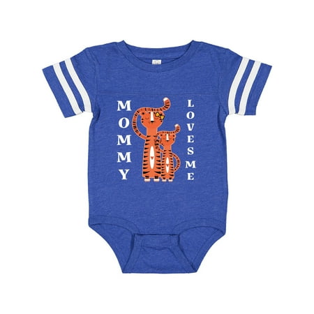 

Inktastic Mommy Loves Me Tiger Gift Baby Boy or Baby Girl Bodysuit