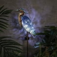 thumbnail image 2 of TERESA'S COLLECTIONS 39" Blue Heron Glass Solar Garden Light, Decorative Stake, Yard Art for Patio, Gift for Mom Grandma, 2 of 6