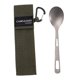thumbnail image 5 of Vajilla de camping con bolsa de transporte, utensilios de camping de mango largo para viajes Cuchara Cola cuchara de mango largo, 5 of 8