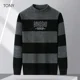 thumbnail image 5 of Suéter de cuello redondo para hombre, suéter de punto a rayas, ropa de diseñador de lujo para hombre, sudaderas de manga larga, invierno para hombre, 5 of 5