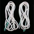 thumbnail image 4 of S SERENABLE 2 Pcs Cordon Élastique Holographique en Mylar Blanc, 4 of 7