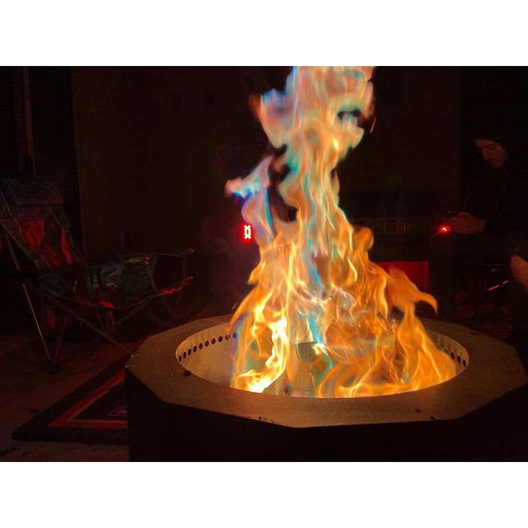 Enviro-Log Color-Flame Multi-color Wood Fire Effect Packet, 3 Count, .87 x  4.5 x 5 - Walmart.com