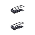 thumbnail image 1 of ZLight 4-grids TV Remote Control Organizer Bracket Room Living Tools Stand Black 2Set, 1 of 1