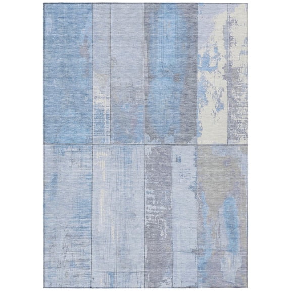 Dalyn Rugs Machine Washable Indoor/Outdoor Chantille Sky 2'6" x 3'10" Rug