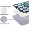 thumbnail image 6 of Bohemian Style 202 Non-Slip Memory Foam Bath Rug: Absorbent, Quick-Dry, Machine Washable, Soft & Comfortable - S, 6 of 7