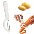 thumbnail image 2 of Zhenhongyql Stainless Vegetable Peeler Set Ergonomic Y & I Shaped Peelers Use Kitchen Tools For Potatoes &, 2 of 6