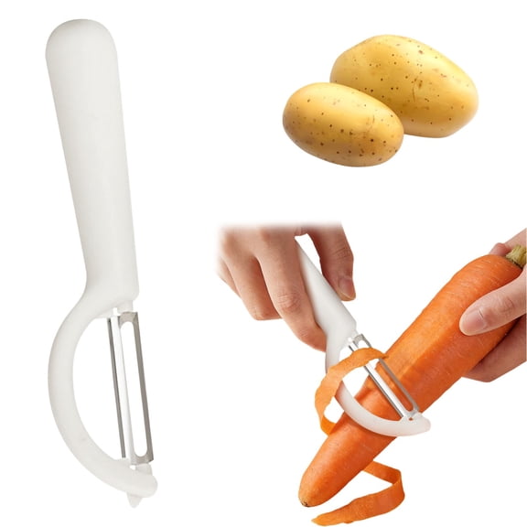 CMYYNNA Vegetable, Apple Peelers for kitchen, Fruit, Carrot, Veggie, Potatoes Peeler, Y-Shaped and I-Shaped Stainless Steel Peelers, with Ergonomic Non-Slip Handle & Sharp Blade, Good Sturdy (1PCS)