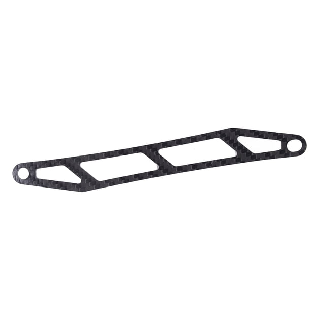 Placa De Batería De Fibra De Carbono Para RC 1/10 – Soporte Ligero Con Correas De Fijación Para SCX10, D90, HPI – Accesorio Estable