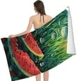 thumbnail image 2 of PHYHOO Ocean Sand Free Microfiber Beach Towel Lightweight Oversized Quick Dry for Kids &amp; Adults for Swimming, Pool, Camping, Yoga, Traveling Essentials 30x60in, 2 of 8