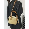thumbnail image 2 of Kukuzhu Straw Tote Bag Purse for Women Retro Woven Bucket Bag Crossbody Bag Summer Straw Bag Small Hobo Bag Shoulder Bag for Beach, 2 of 7
