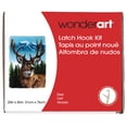 thumbnail image 2 of (2 pack) WonderArt® 20" x 30" Latch Hook Kit, Classic Deer, Acrylic Yarn Cotton Canvas, 2 of 9