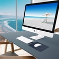 thumbnail image 3 of Mouse Pad with Anti-slip Rubber Base, Washable Design, Available for All Types of Mouse, Wired, Wireless, Mechanical, Laser & Optical Dark Blue, 3 of 8