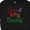 thumbnail image 3 of Inktastic I Love My Daddy Toddler Hoodie, 3 of 4