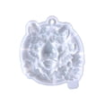 thumbnail image 2 of Silicone Resin Mold for Keychain Pendant Making Cute Cartoon Bear Head Epoxy Resin Mould for DIY Craft Accessories, 2 of 11