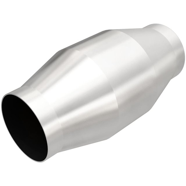 Magnaflow 48 State Converter Catalytic Converter 60011 Universal; For Use With Diesel Engines; 6 Inch Diameter Stainless Steel Case; Single Center 4 Inch Slip Fit Inlet