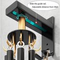 thumbnail image 4 of Ganchos de Pared Giratorios Yuxing Acero Inoxidable Oro Negro, 4 of 5