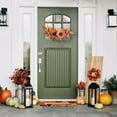 thumbnail image 4 of JoyMoreHome Fall Hoop Wreath, Artificial Wreath Round Frame Garland, for Front Door Halloween Thanksgiving Party Decor, 4 of 6