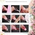 thumbnail image 2 of 240Pcs Sandwich Dual Nail Form, 240PCS Sandwich Nail Form, Original Sandwich Nails Dual Forms, Professional Gel Nails Extension Forms Duals-Sided, for Beginners & Technicians (A) P, 2 of 7
