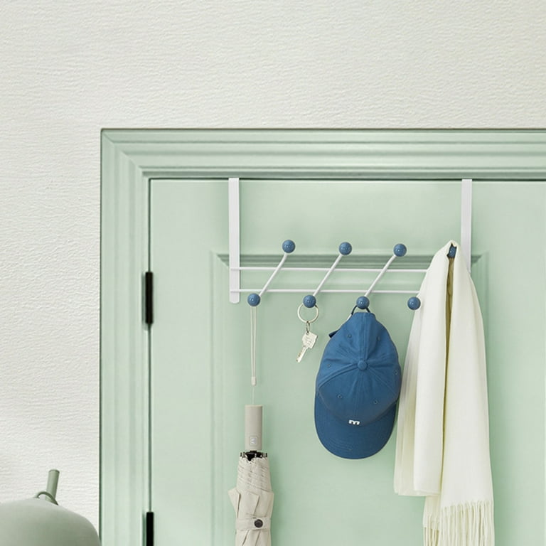Over the Door Hook Hanger Heavy Duty Organizer Racks for Hanging Coats Towels Bags Robes